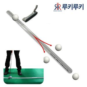 [루키루키]루키루키 직선 퍼팅자 퍼팅라인가이드 퍼팅연습용품