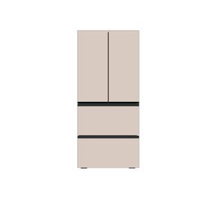 삼성전자 비스포크 AI 김치플러스 RQ49DG90X2ET 4도어(3룸) 490L 김치냉장고 (에센셜베이지) 설치무료