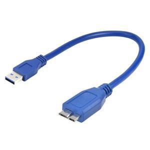 짧은 마이크로 USB 3.0 케이블 휴대용 - Micro-B 코드 WD Lacie Seagate용 외장형 드라이브