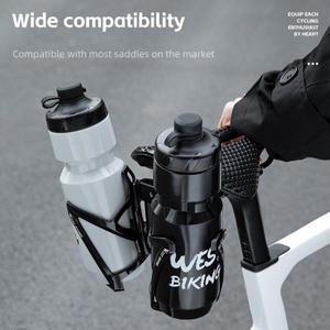 WEST BIKING 안장 병 케이지 확장 홀더 MTB 도로 사이클링 주전자 브래킷 어댑터 물병 컵