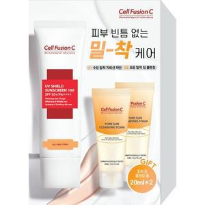 셀퓨전씨 UV쉴드 썬스크린100 기획세트
