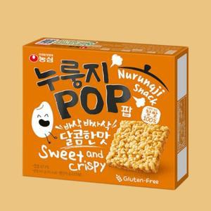농심 누룽지팝 사무실 탕비실 편의점 간식 142g