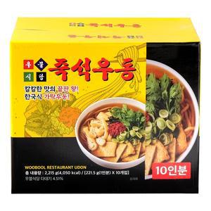 우불식당 즉석우동 221.5g 10개입 1개 (10개)