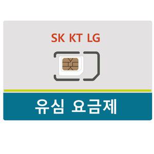 KT LG SK 알뜰유심 알뜰폰 데이터 요금제 USIM 카드 칩 LTE