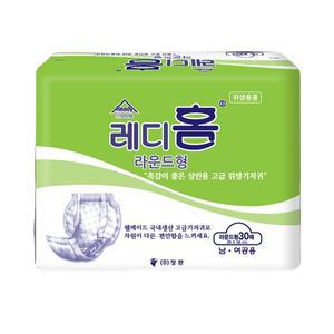 레디홈 라운드형 소변패드 속기저귀 교체형