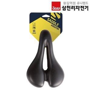삼천리 올러스 ASD470H MTB 레일형 전립선보호 센터홀 자전거 안장