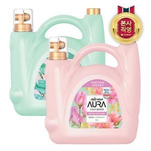 [엘지생활건강]샤프란 아우라 섬유유연제 5.5L (스모키머스크/윌유메리미 택1)
