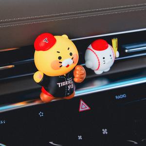 카카오프렌즈 춘식이 KIA타이거즈 방향제 세트 V3 송풍구