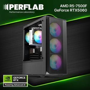 라이젠5 7500F RTX5060 게이밍 컴퓨터 어드레날린 ARR5-FX560 지포스 그래픽카드 AMD 데스크탑 조립 PC 본체