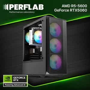 라이젠5 5600 RTX5060 게이밍 컴퓨터 어드레날린 AVR5-FX560 지포스 그래픽카드 AMD 데스크탑 조립 PC 본체