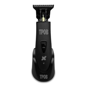 남성용 TPOB 고스트 X 수염 트리머 헤어 클리퍼 전문가용 T-블레이드 무선 충전식 에지 전기 면도기(고스트 블랙아웃)