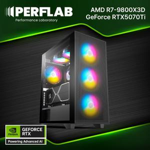 라이젠7 9800X3D RTX5070Ti 게이밍 컴퓨터 어드레날린 AX98-FX570Ti 지포스 그래픽카드 AMD 데스크탑 조립 PC 본체