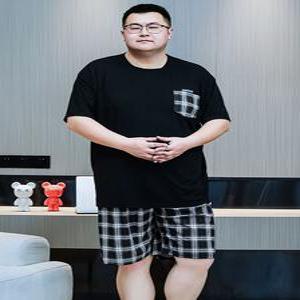 남성용 빅사이즈 잠옷 모달 여름 파자마 반팔 잠옷세트 3XL-5XL