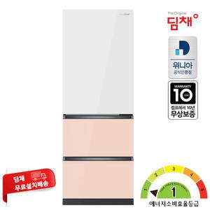 위니아 딤채 1등급 330L 3도어 스탠드 김치냉장고 EDT33JBPIEH1