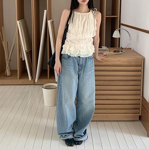 [메이비베이비] Bias Denim Pants