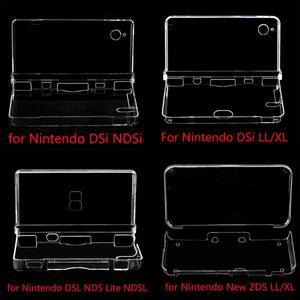 OSTENT 투명 크리스탈 보호 케이스 커버 닌텐도 호환 3DS 용 하드 쉘 스킨 New 2DS LL NDSi 콘솔