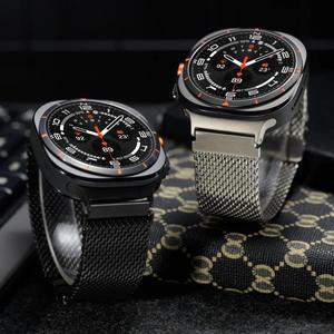 갤럭시 워치 울트라 47mm 메탈 용  티타늄 밴드 7 팔찌  스트랩