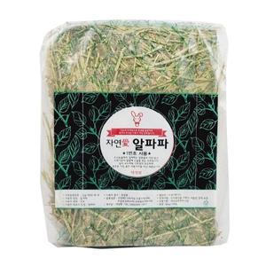 [애니몰파크]토끼 건초 대용량 압축 알파파 3kg 초식동물 사료 자연먹이