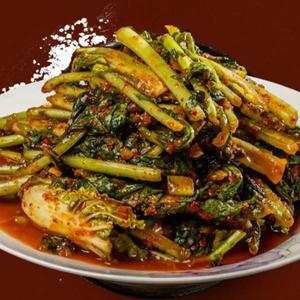 전라도식 열무김치 2kg 국산 익을수록 맛있는 열무얼갈이 김치 HACCP 국산열무와 우리농산물로 만듭니다