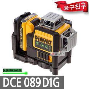 디월트 DCE089D1G 그린레이저레벨기10.8V 2.0Ah*1개 수직 수평