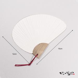 나비부채(소)/펴진부채/조개부채/캘리부채