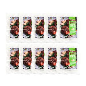 구워나온 서산6쪽마늘떡갈비100g(10팩/20팩)