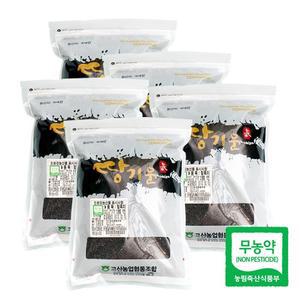 고산 친환경 땅기운 찰흑미 1kgx5팩