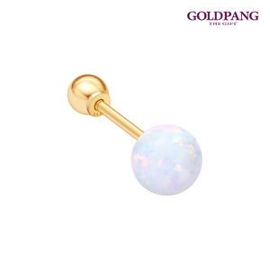 [골드팡]14k 오팔 포인트볼 피어싱 5mm