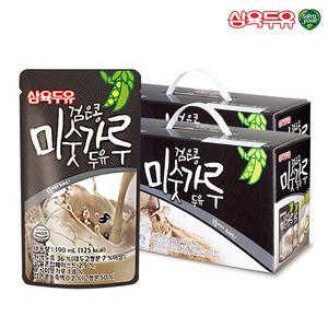 삼육두유 검은콩 미숫가루 두유 190ml 30팩