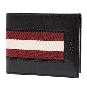 BALLY 남성 가죽 반지갑 BEVYE HP 100 BLACK