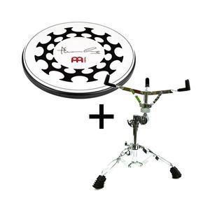 Meinl 토마스랭 12인치 고무 연습 패드 스탠드포함