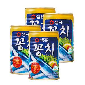 샘표 꽁치 원터치, 400g, 4개