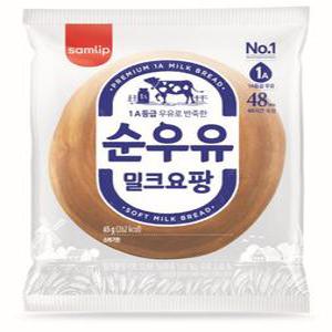 삼립 순우유 밀크요팡빵 65G*30봉