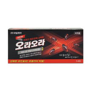 바퀴트랩 끈끈이 대일제약 뉴오라오라 5매입 10개
