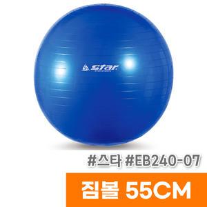 [오피스스토어] 스타 짐볼 55cm Blue EB240-07