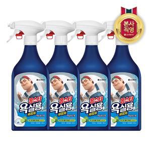 홈스타 맥스프레쉬 욕실용 세정제 500ml x 4개