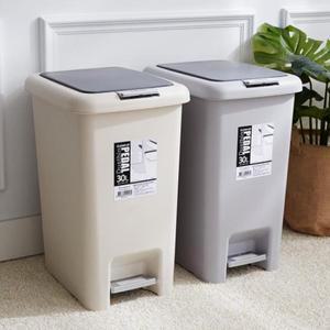 [기타]클린업 페달 휴지통 쓰레기통 30L