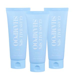H레시피 하얀눈꽃가루 유리알 스파 샴푸 150ml (튜브) 3개