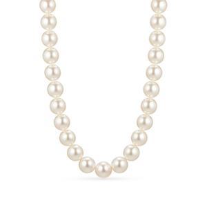 14k 클래식 스와진주 비드 목걸이(8mm)_붕어장식
