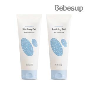 베베숲 유아 수딩앤SOS 수딩젤 200ml 2개+선클렌징티슈 10매 2팩 증정