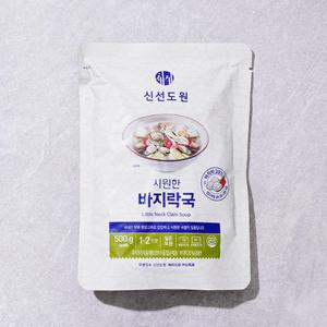 신선도원 바지락국 500g