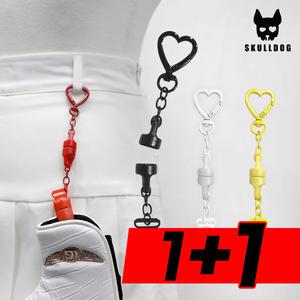1+1 자석 퍼터 키퍼 하트 퍼터 커버홀더 집게 골프 악세사리 선물