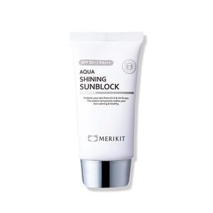 메리키트 아쿠아 샤이닝 선블록 60ml