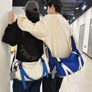 남녀 가벼운 커플 캐주얼 여행 보조가방 슬링백 메신저백 심플 크로스백 H174