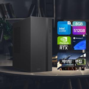 삼성 데스크탑 사무용 14세대 DM500TGZ-AD5AB i5-14400 8GB SSD 512GB RTX4060 윈도우11프로 -ict