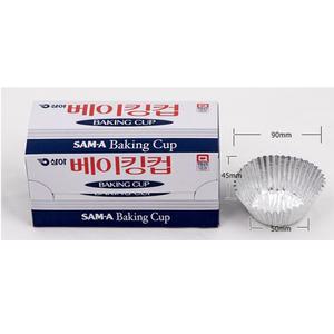삼아 베이킹컵 50mm X 200매 5개 빵틀/머핀/제빵/제과/홈베이킹