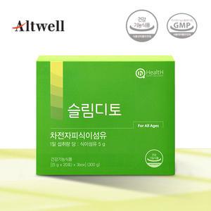 슬림디토 60포 앨트웰 차전자피 식이섬유 건강기능식품