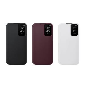 삼성 정품 갤럭시S22플러스 클리어 뷰 커버 화이트 EF-ZS906/S