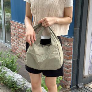 나일론 숄더백 가벼운 심플 브랜드백 여성용 여자 여행 보조용 천가방 가방 숄더백 데일리