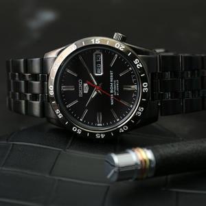 세이코 손목시계 기계식 블랙 남성 SEIKO 해외 선물 스켈레톤 정장 비즈니스
